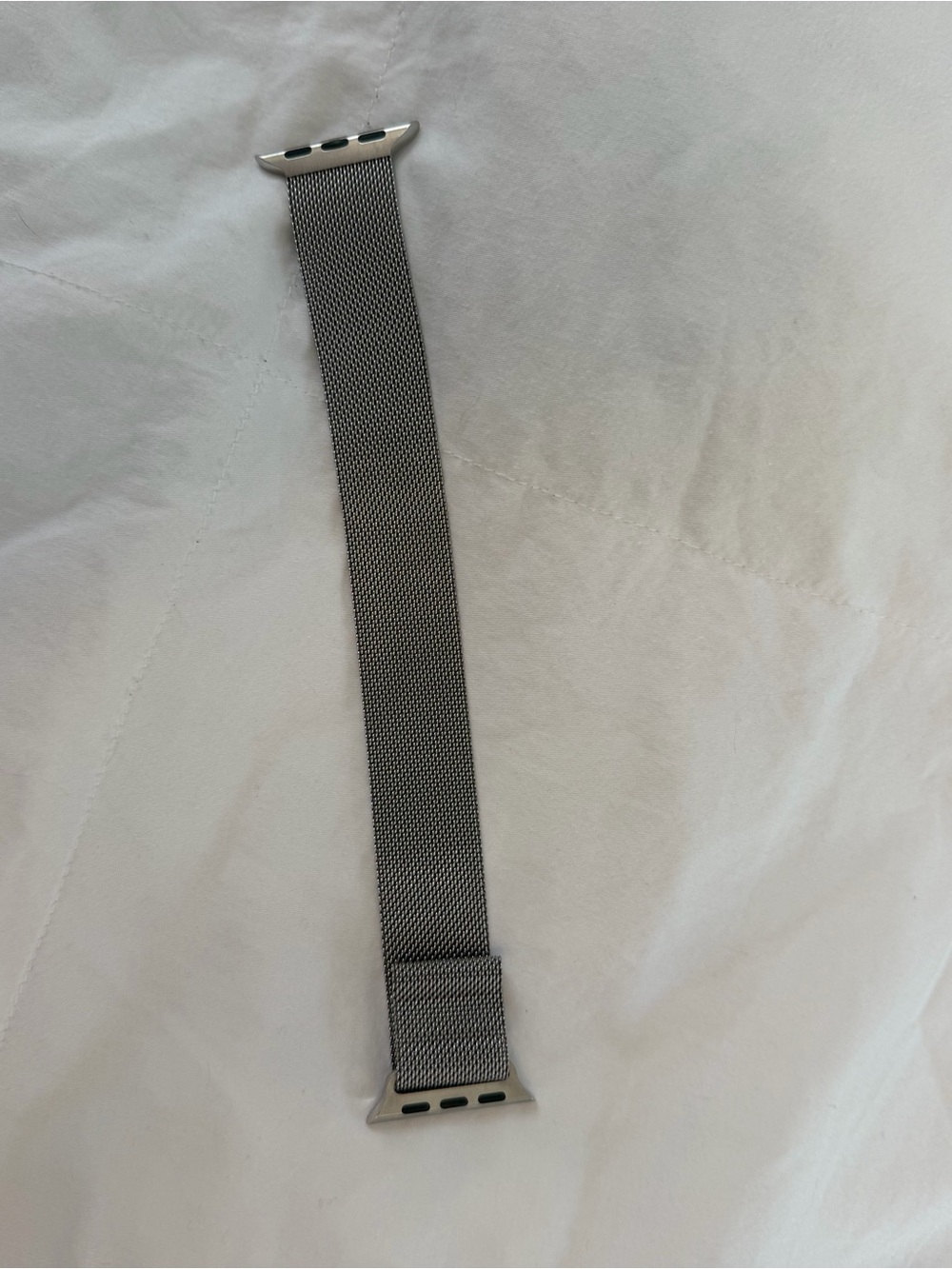 Apple Silver Milanese Loop Watch Band